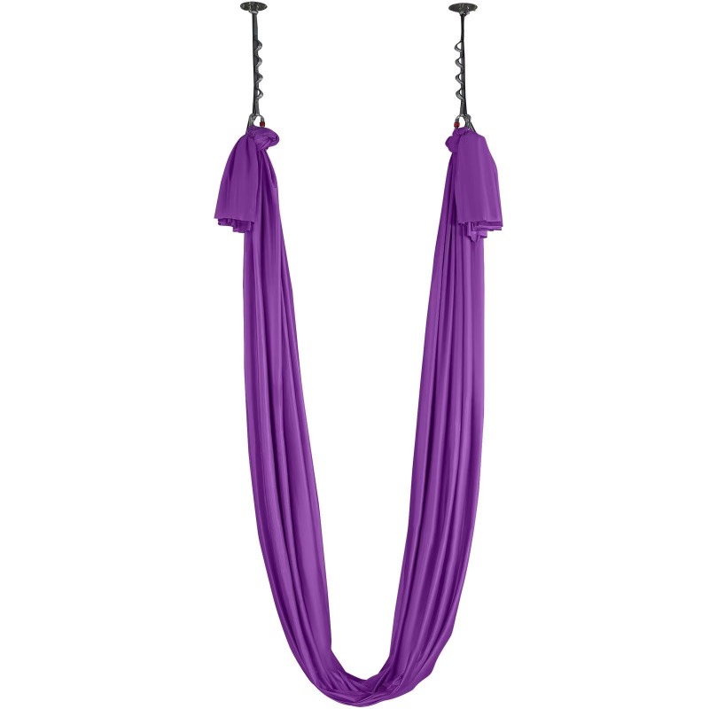 Aerial Silk Hammock - 2026 Lila 8,7-Yard Aerial Silk Yoga-Schaukel