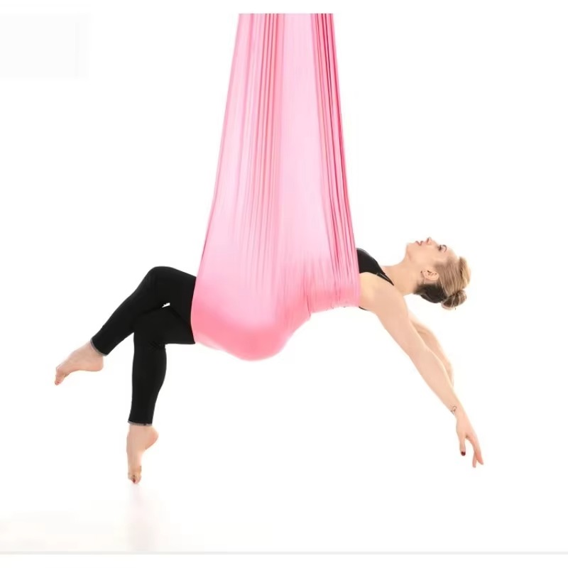 Aerial Silk Hammock - 5x2,8m Aerial Flying Hochintensive Fitness-Seiden-Yoga-Hängematte aus