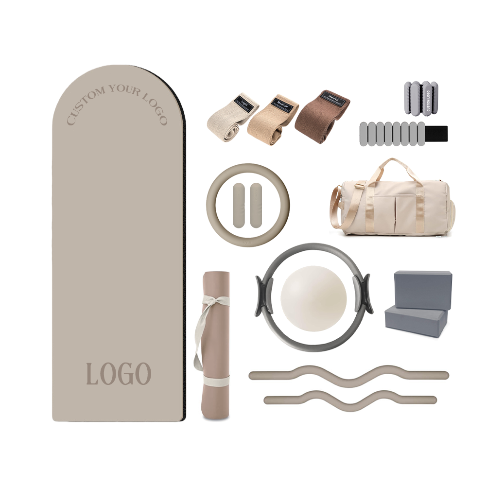 Pilates Yoga Logo - Anpassbare Farbige Verstellbare Knöchel- und Handgelenkgewichte
