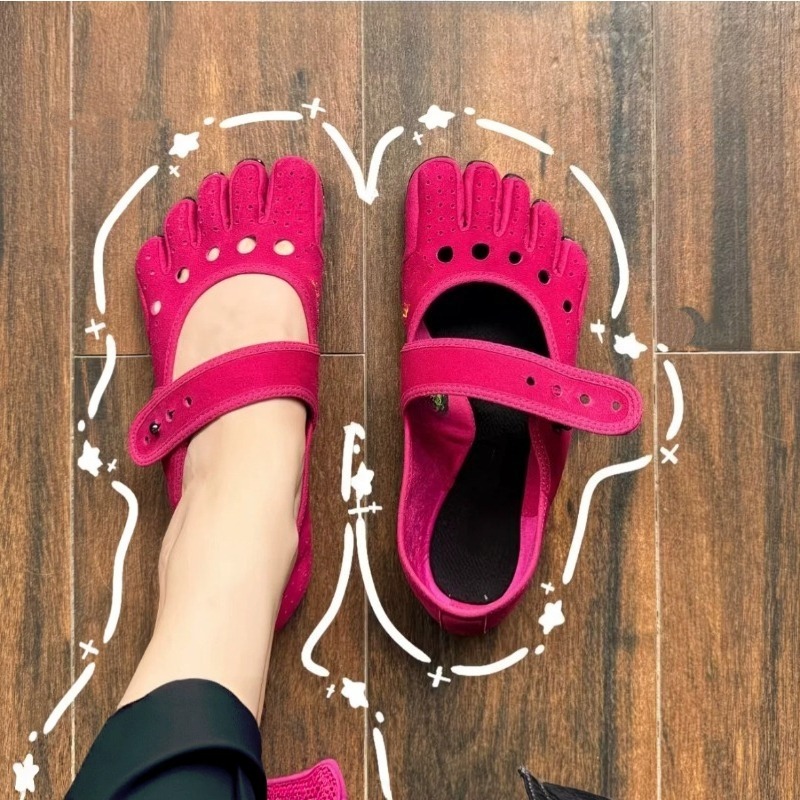 Mary Jane Fünf-Zehen-Schuhe fü – Pilates Yoga Footwear Bewertung und Preis