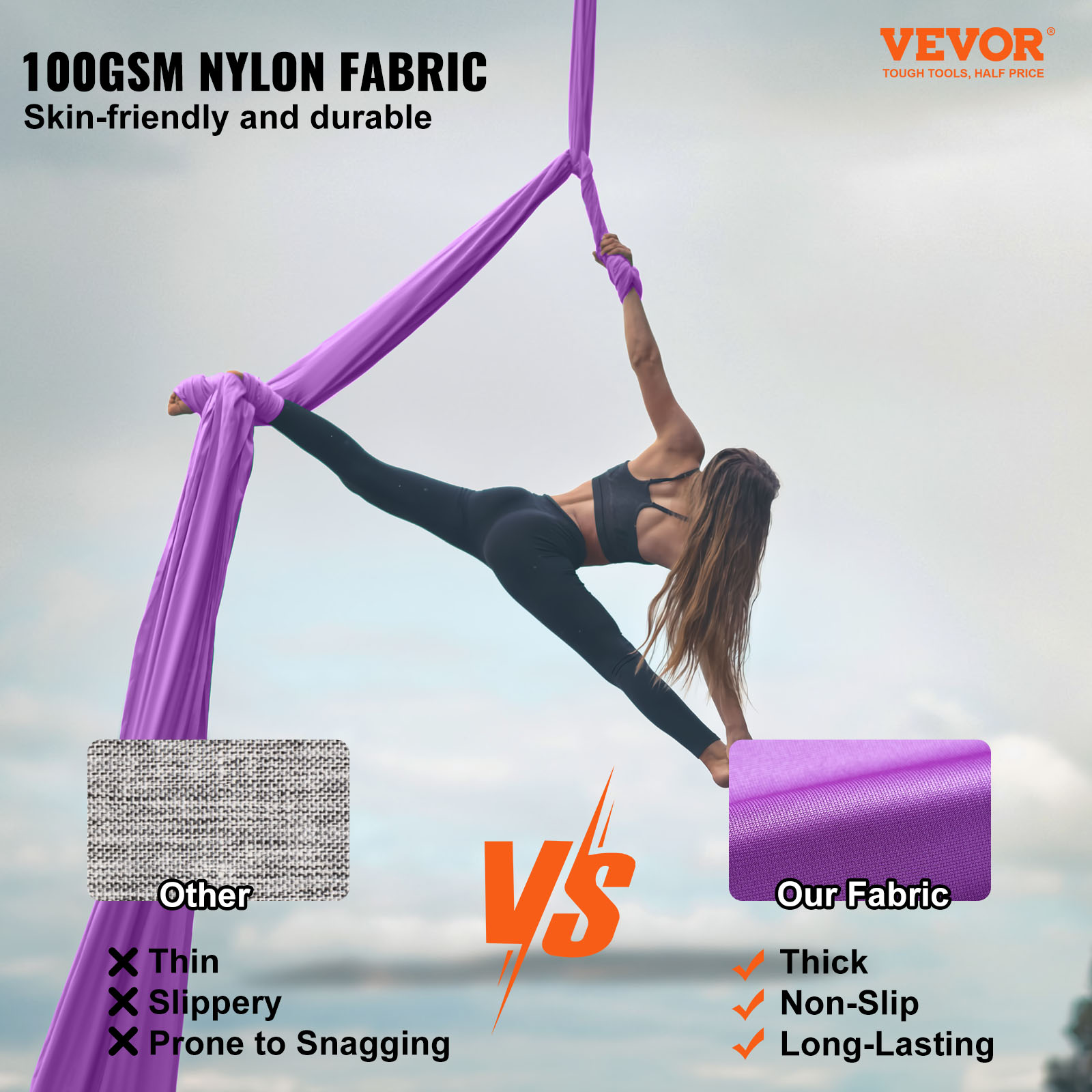 8,7/11 Yards Aerial Yoga Hänge – Aerial Silk Hammock Bewertung und Preis