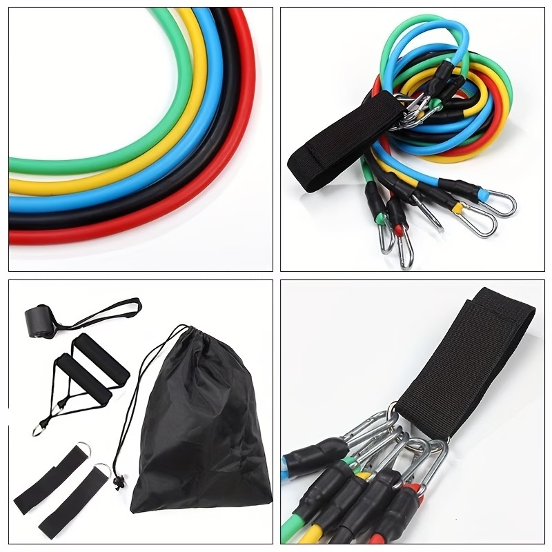 Widerstandsband-Set mit Türank – Pilates Yoga Kit Bewertung und Preis