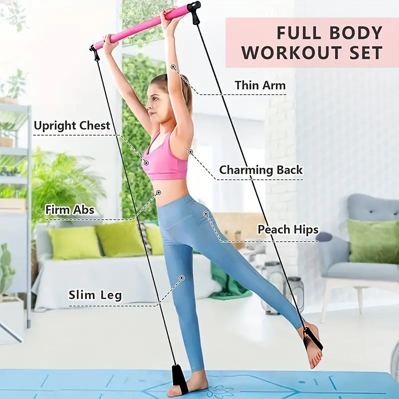 Multifunktionale Pilates-Stang – Pilates And Yoga Combined Bewertung und Preis