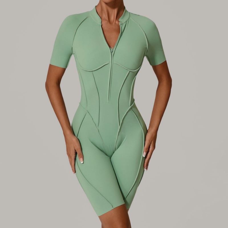 Nahtloser Damen-Jumpsuit mit R – Pilates Yoga Kit Bewertung und Preis