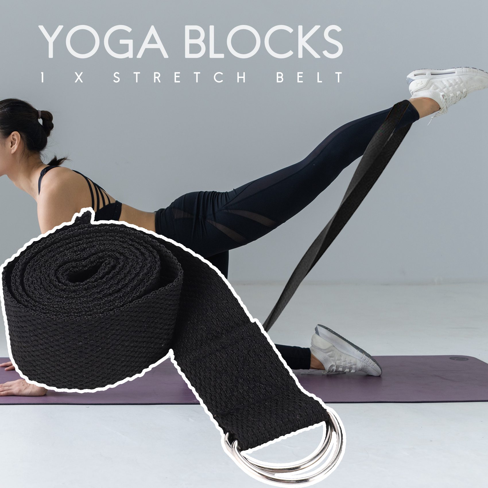 HOES-Yoga-Block und Yoga-Gurt- – Pilates Yoga Tone Bewertung und Preis