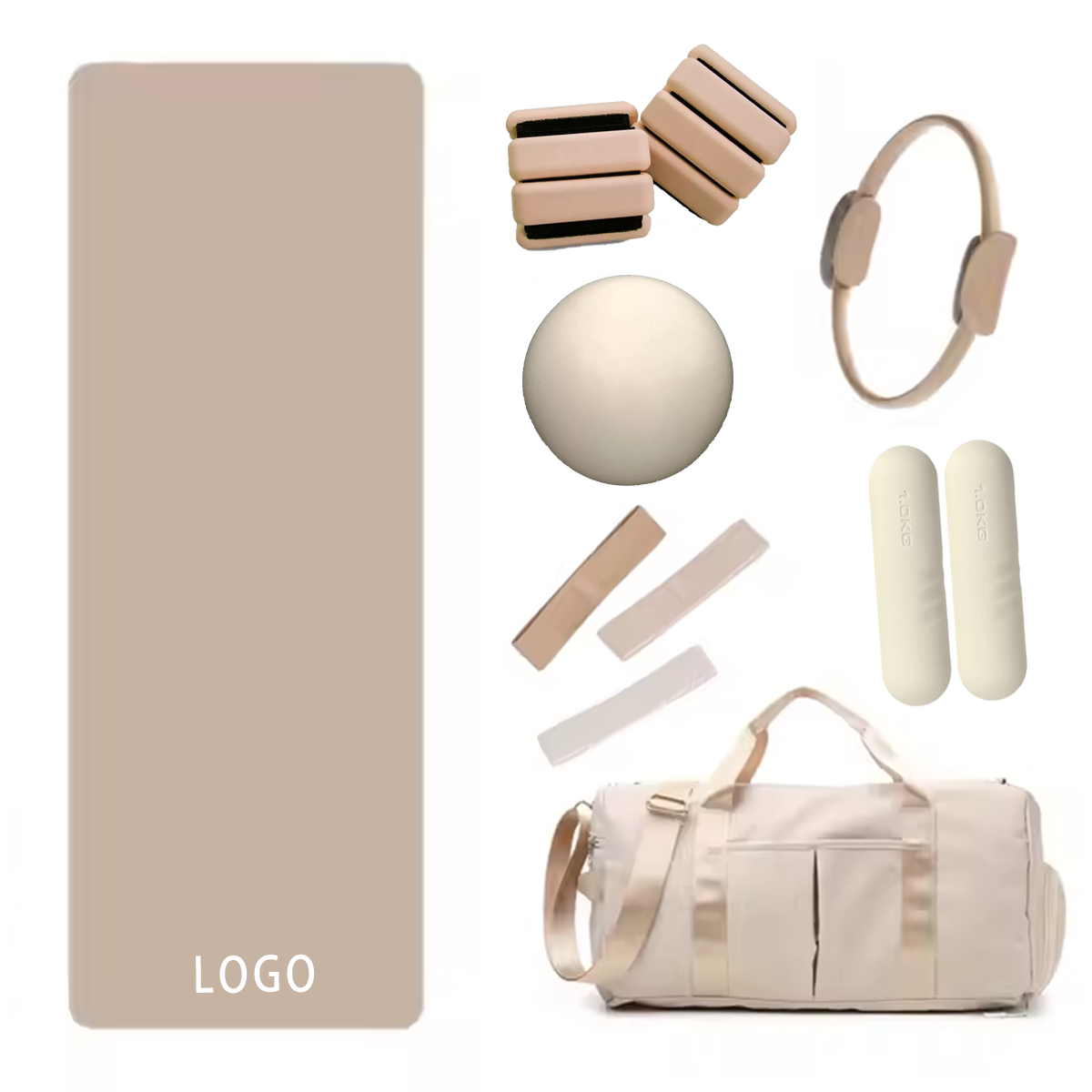 Benutzerdefiniertes Logo Gym Y – Pilates Yoga Kit Bewertung und Preis