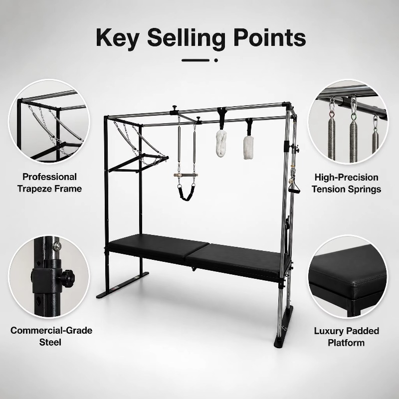 YTYIN Schwarzes Metall Langleb – Pilates And Yoga Combined Bewertung und Preis