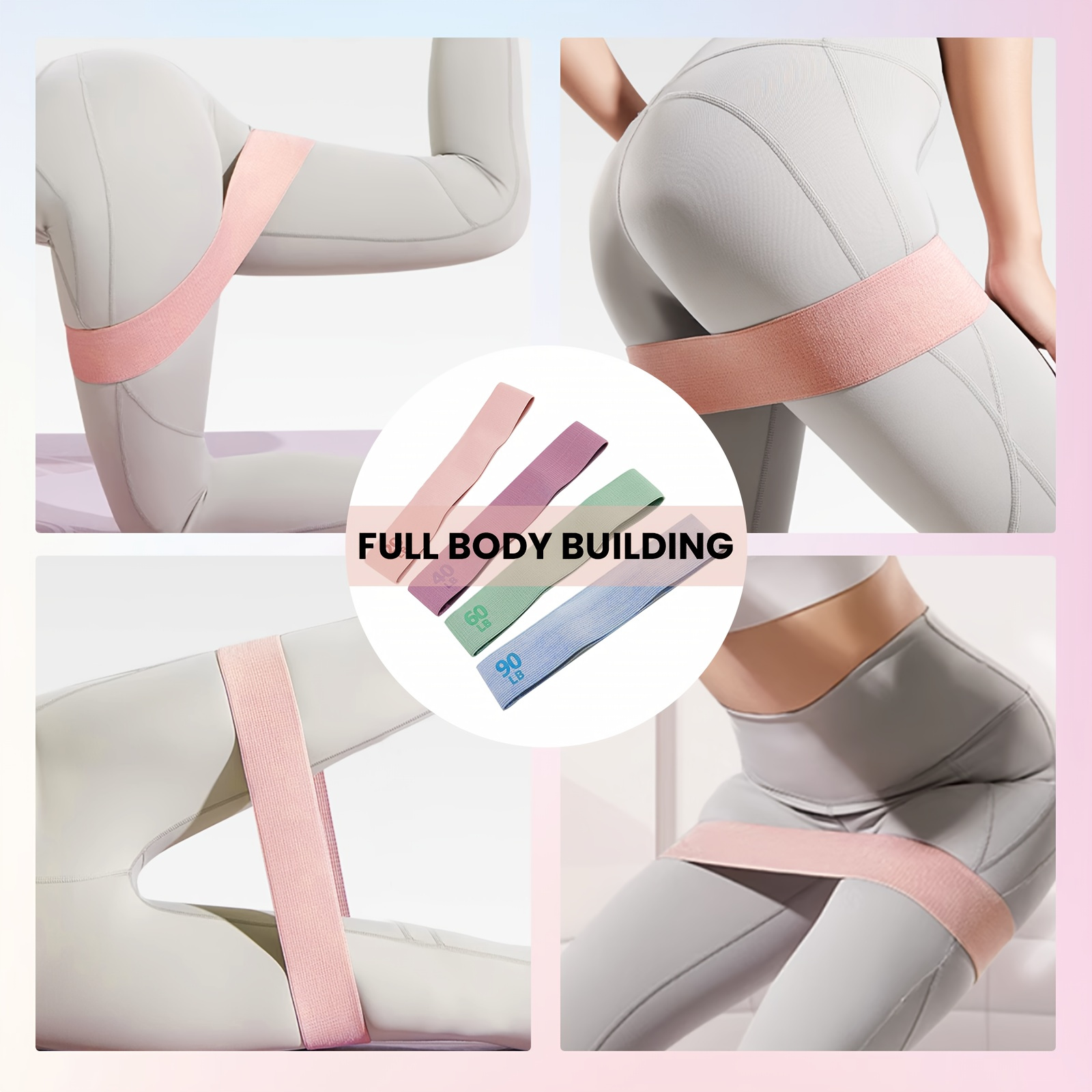 4-teiliges Widerstandsband-Set – Pilates And Yoga Combined Bewertung und Preis
