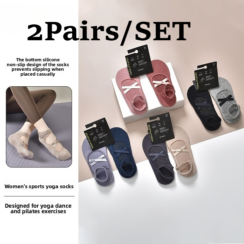 2 Paar atmungsaktive, schweißa – Pilates Yoga Kit Bewertung und Preis